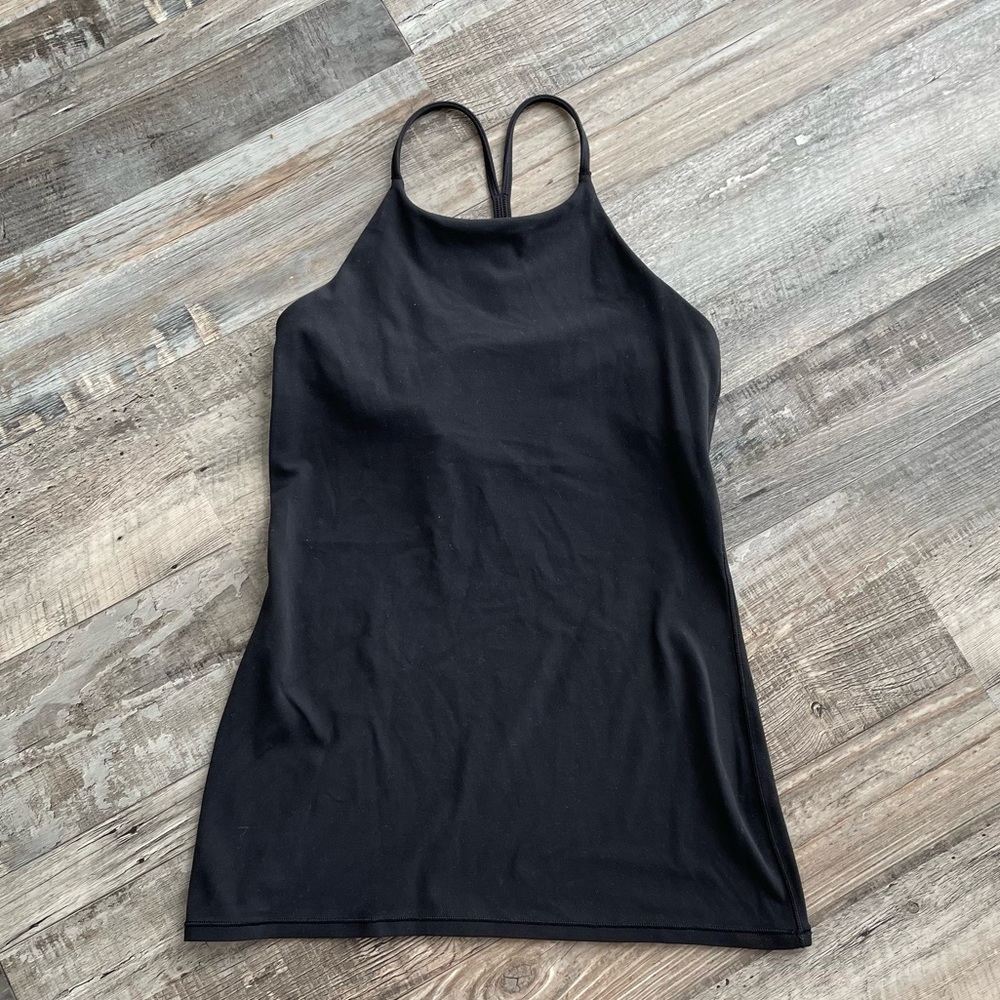 Like new Lululemon high neck tank top